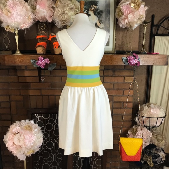 DIANE VON FURSTENBERG "ROSSA" FIT & FLARE DRESS - Picture 4 of 15